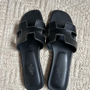 Hermes Oran Sandals size 37